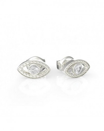 Boucles d'oreilles Boussole GUESS Femme en Acier Doré et Zircon - UBE20021