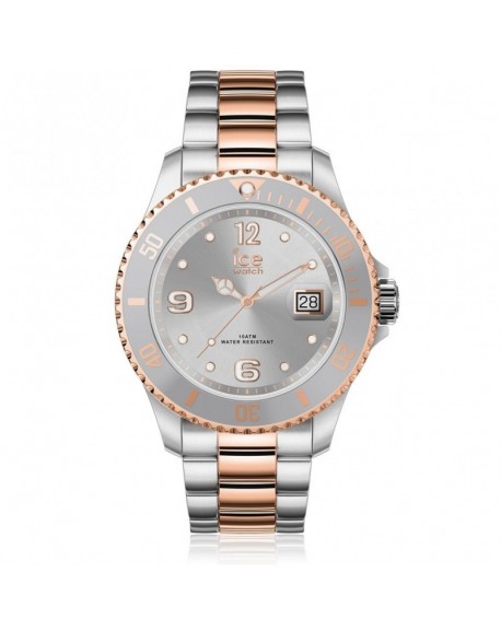 Ice Watch Steel Silver Rose Gold Small Montre Femme 017322