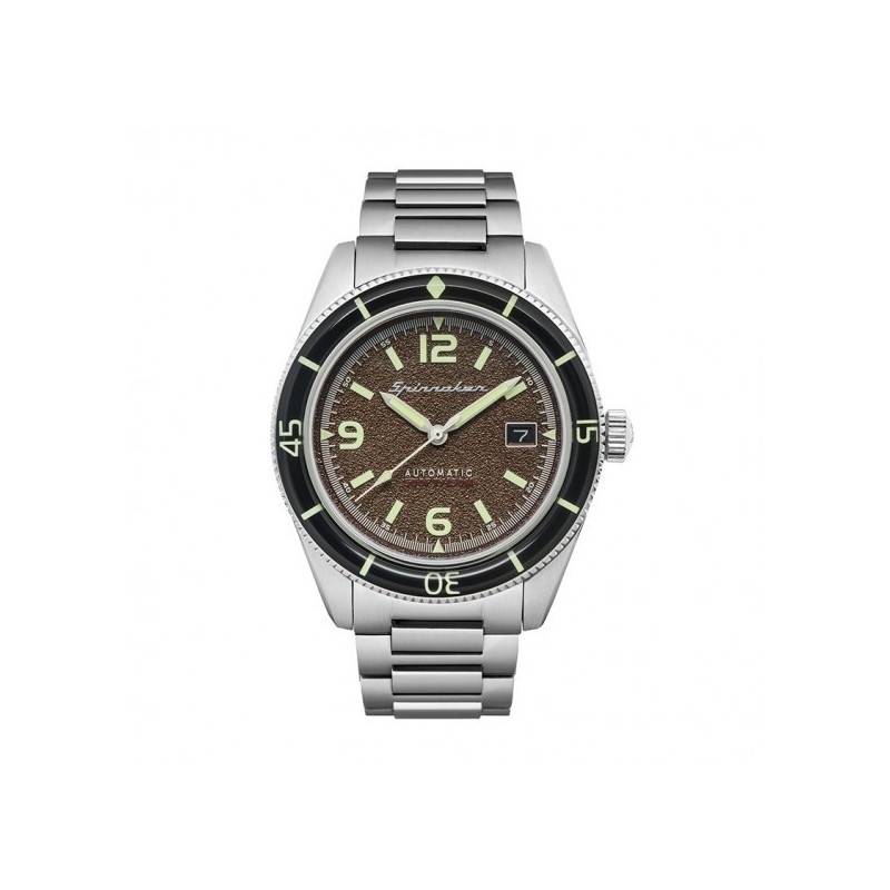 Spinnaker Montre Homme Analogique Automatique Bracelet Acier Inoxydable - SP-5055-33 Spinnaker Montre Homme Analogique Automatique Bracelet Acier Inoxydable - SP-5055-33