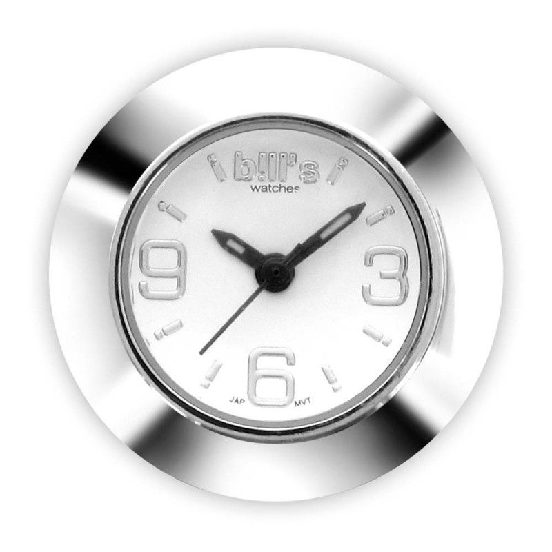 BILL'S WATCHES Cadran Montre Femme Mini Blanc - SCMB01 BILL'S WATCHES Cadran Montre Femme Mini Blanc - SCMB01