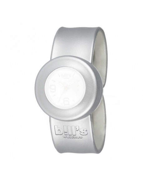 BILL'S WATCHES Bracelet Montre Femme Mini Metal Effect Silver - SBMBSE02