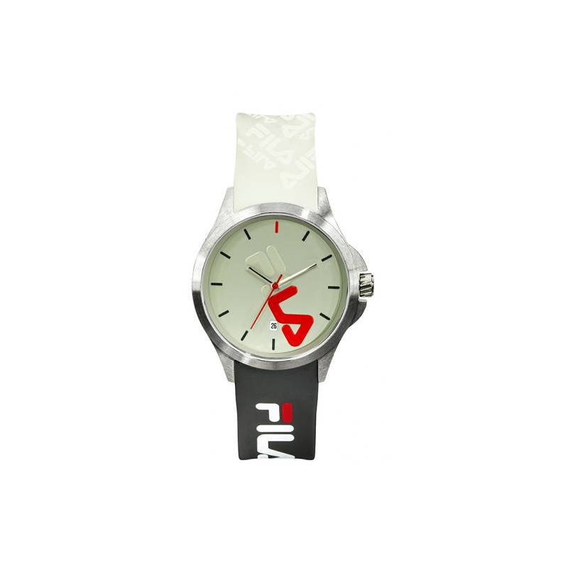 Fila Montre Homme Analogique Quartz Bracelet Silicone Noir - 38-181-006 Fila Montre Homme Analogique Quartz Bracelet Silicone Noir - 38-181-006
