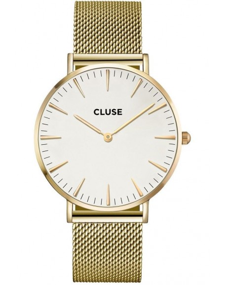 CLUSE Bohème Montre Femme Acier Doré Milanais CW0101201009