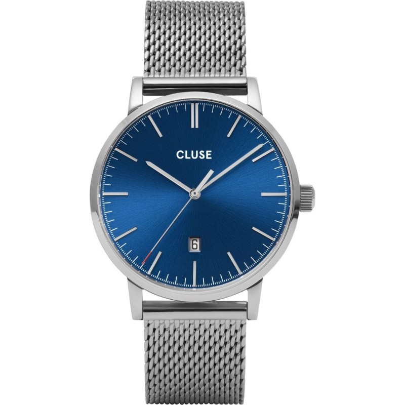 CLUSE Aravis Montre Homme Acier Argenté Milanais CW0101501004 CLUSE Aravis Montre Homme Acier Argenté Milanais CW0101501004