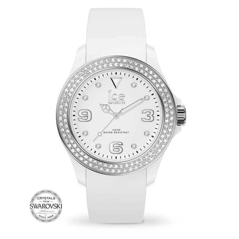 Ice Watch Star Montre Femme White Silver Smooth Small 017230 Ice Watch Star Montre Femme White Silver Smooth Small 017230
