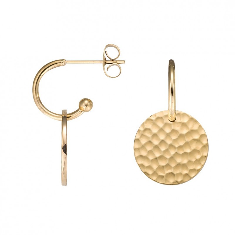 Boucles d'oreille Femme Go Girl Mademoiselle Doré - 608046 Boucles d'oreille Femme Go Girl Mademoiselle Doré - 608046