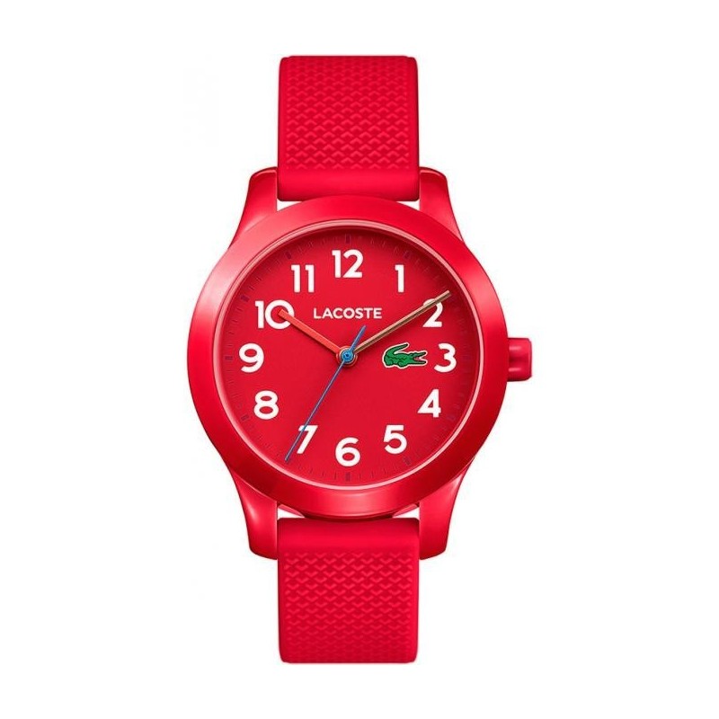 Lacoste 12.12 Kids Montre Junior Silicone Rouge 2030004