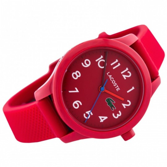 Lacoste 12.12 Kids Montre Junior Silicone Rouge 2030004