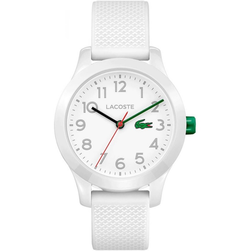 Lacoste 12.12 Kids Montre Junior Silicone Blanc 2030003
