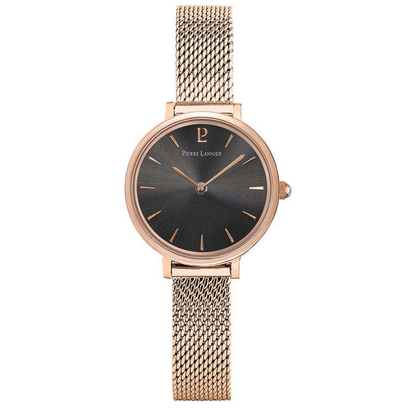 Pierre Lannier Nova Femme Acier Milanais Doré Rose 014J938 Pierre Lannier Nova Femme Acier Milanais Doré Rose 014J938