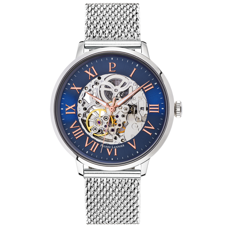 Pierre Lannier Automatic Montre Homme Acier Milanais 322B168 Pierre Lannier Automatic Montre Homme Acier Milanais 322B168