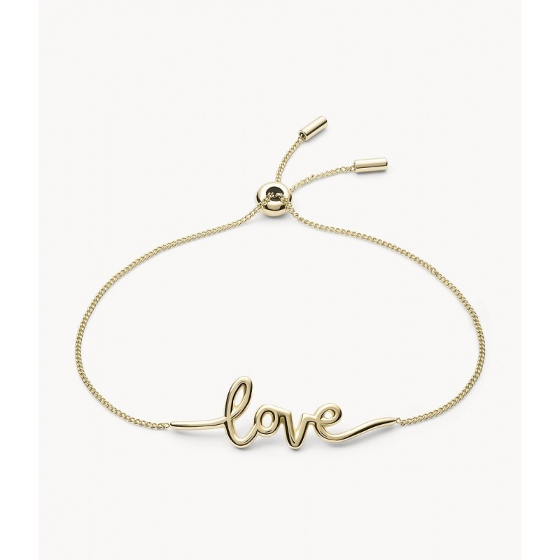 Fossil Femme Bracelet Acier Doré JF03339710 Fossil Femme Bracelet Acier Doré JF03339710