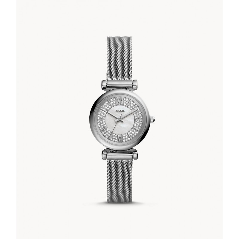 Fossil Femme Montre Analogique Bracelet Acier Milanais ES4837 Fossil Femme Montre Analogique Bracelet Acier Milanais ES4837