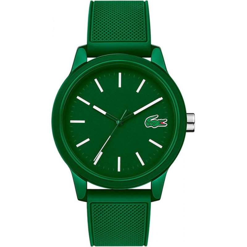 Lacoste 12.12 Montre Mixte Silicone Vert 2010985 Lacoste 12.12 Montre Mixte Silicone Vert 2010985