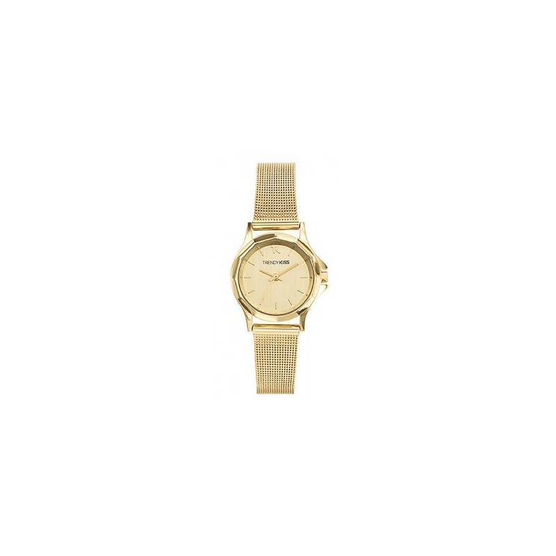Montre Trendy Kiss Femme Lucille Métal Doré TMG10060-07 Montre Trendy Kiss Femme Lucille Métal Doré TMG10060-07