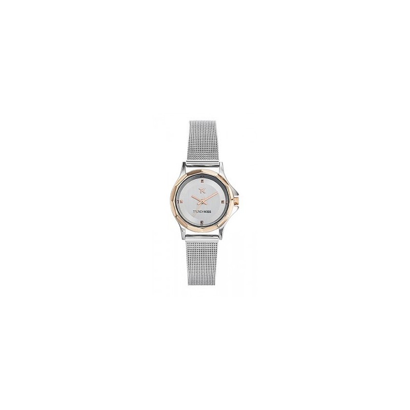 Montre Trendy Kiss Femme Lucille Métal Argent TMG10060-31 Montre Trendy Kiss Femme Lucille Métal Argent TMG10060-31
