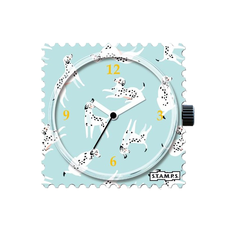 STAMPS Boitier Montre Design Dalmatian Love-105395 STAMPS Boitier Montre Design Dalmatian Love-105395