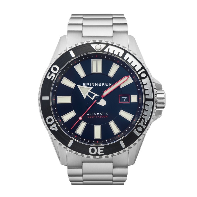 Montre Homme Spinnaker Automatique Cadran Noir-SP-5074-11 Montre Homme Spinnaker Automatique Cadran Noir-SP-5074-11