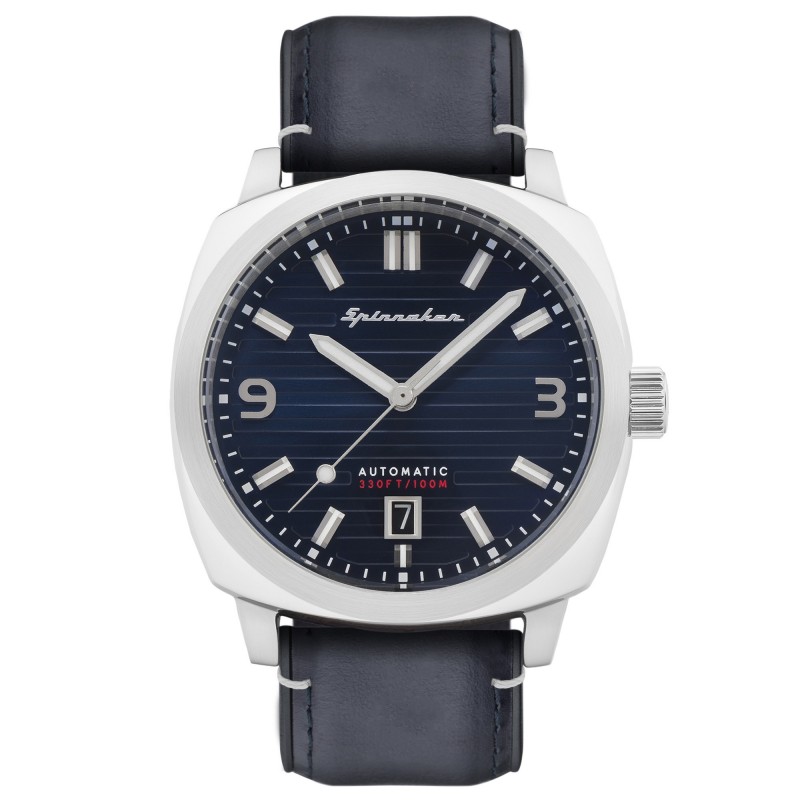 Montre Spinnaker Homme Automatique Bracelet Bleu Cadran Bleu-SP-5073-06 Montre Spinnaker Homme Automatique Bracelet Bleu Cadran Bleu-SP-5073-06