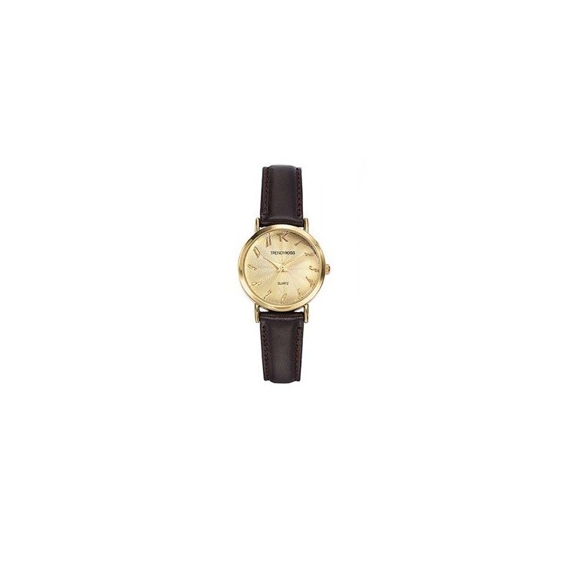 Montre Trendy Kiss Femme Carole Cuir Marron TG10079-07 Montre Trendy Kiss Femme Carole Cuir Marron TG10079-07