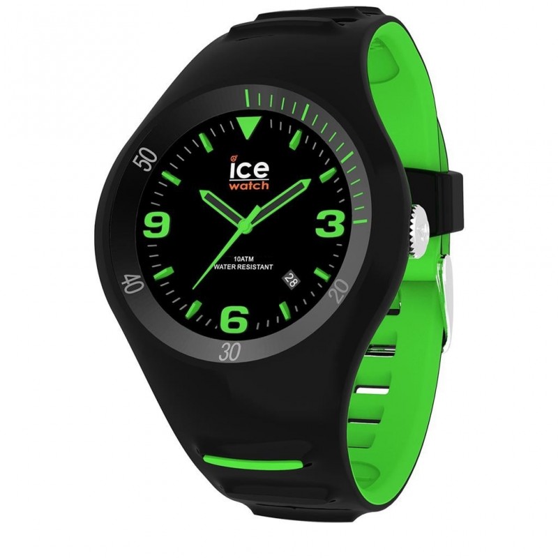 Ice Watch Pierre Leclercq Montre Homme Black Green 17599 Ice Watch Pierre Leclercq Montre Homme Black Green 17599