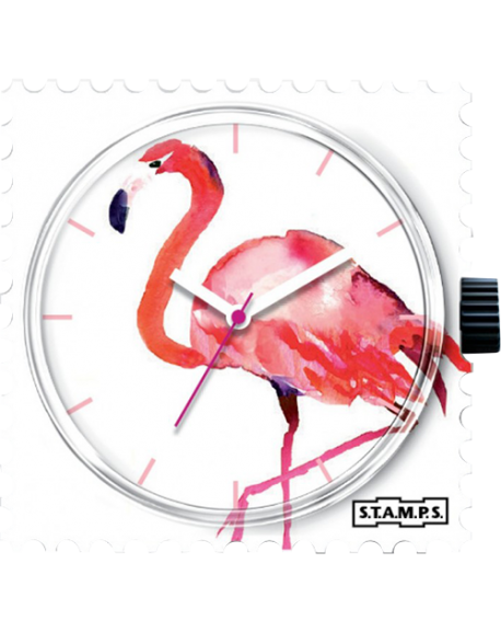 Boitier Montre STAMPS 104302 Pink Feathers