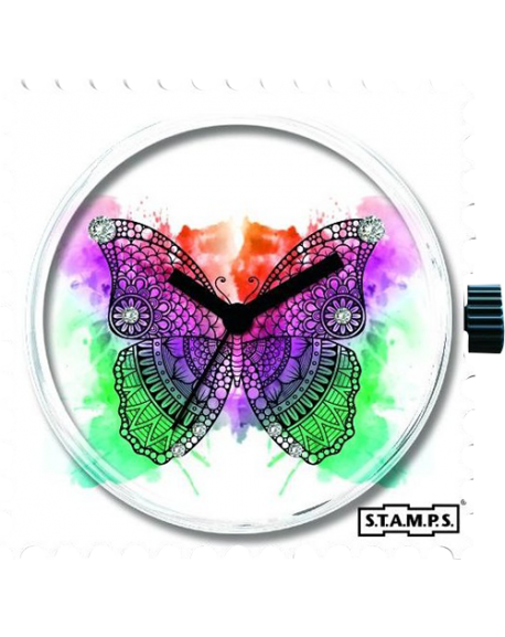 STAMPS Boitier Montre Design Butterfly Diamond-105429