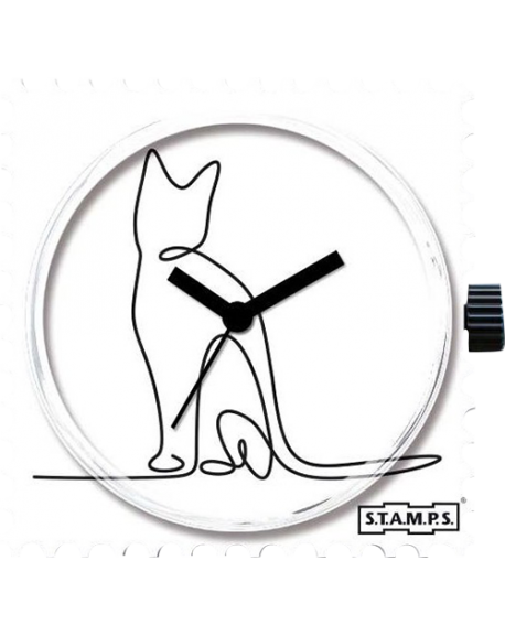 STAMPS Boitier Montre Design Lovely Cat - 105541