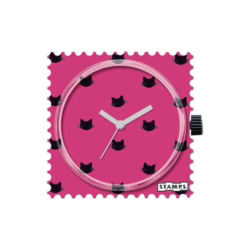 STAMPS Boitier Montre Design Pink Cat-105492 STAMPS Boitier Montre Design Pink Cat-105492