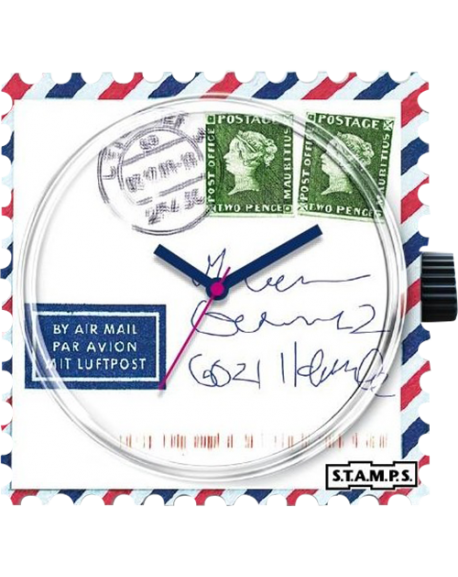STAMPS Boitier Montre Design Airmail For You-100237