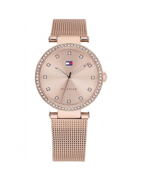 Tommy Hilfiger Lynn Montre Femme Acier Doré Rose Milanais 1781865