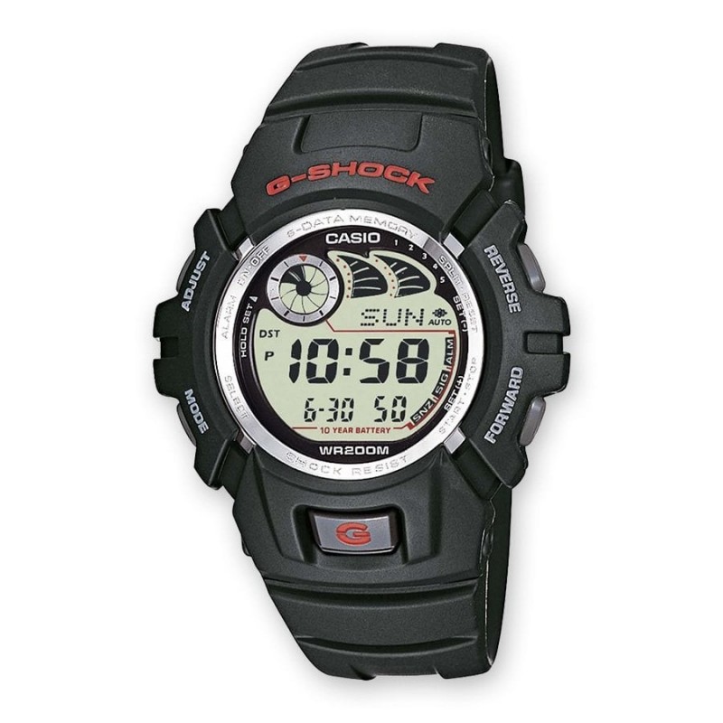 Montre Casio Homme G-Shock Chrono Résine Noir G-2900F-1VER Sport - 200 Mètres Montre Casio Homme G-Shock Chrono Résine Noir G-2900F-1VER Sport - 200 Mètres