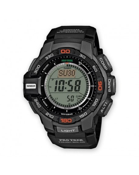 Montre Casio Homme PROTREK Chrono Résine Noir PRG270-1ER Sport - 100 Mètres