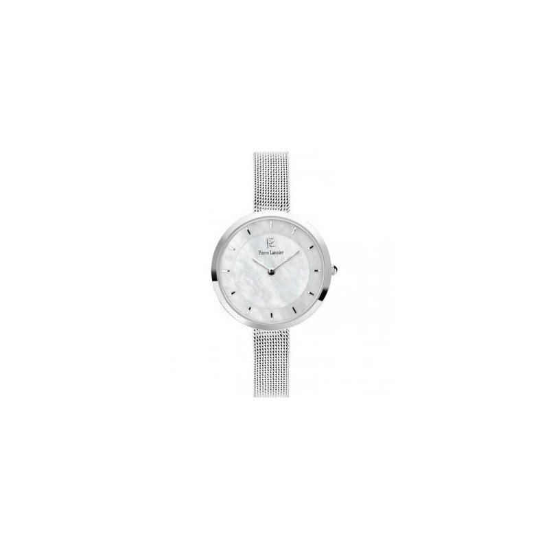 Montre Pierre Lannier Femme Acier maille milanaise 074K698 Montre Pierre Lannier Femme Acier maille milanaise 074K698