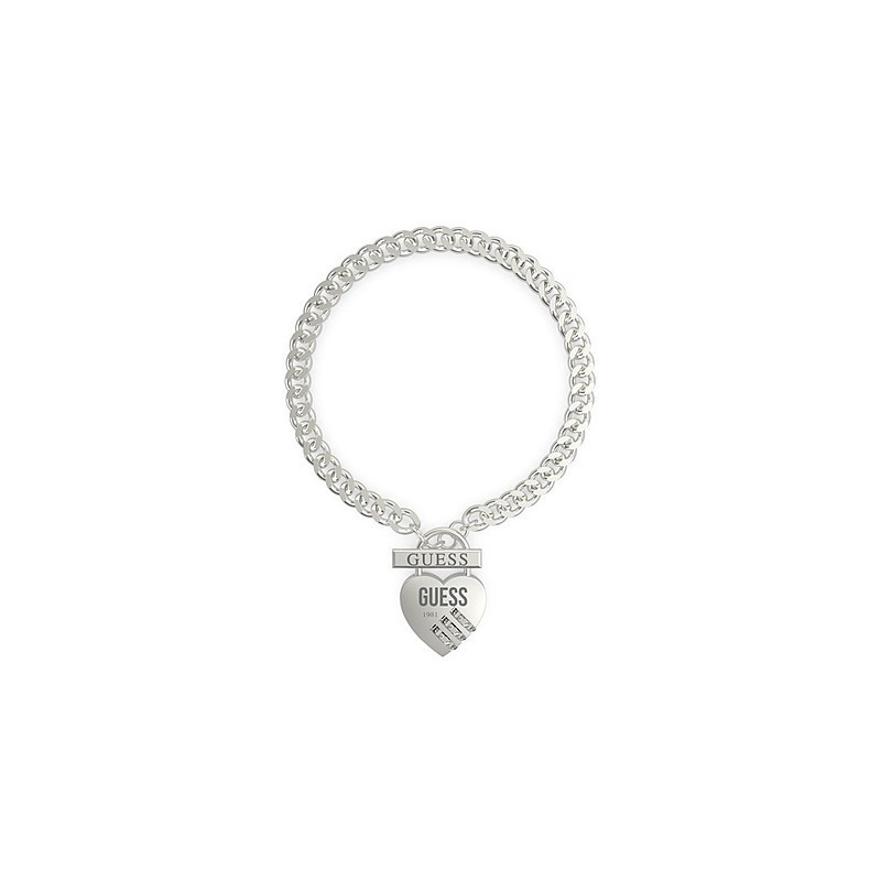 Guess Lock Me Up Bracelet Acier UBB20056-S Guess Lock Me Up Bracelet Acier UBB20056-S