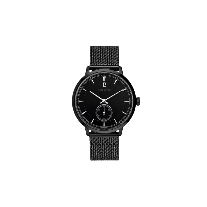 copy of Pierre Lannier Nature Homme Acier Milanais Noir 241D388