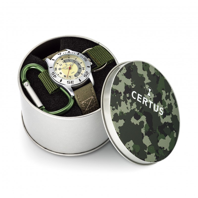 Coffret Certus Montre Junior Nylon Kaki 647271