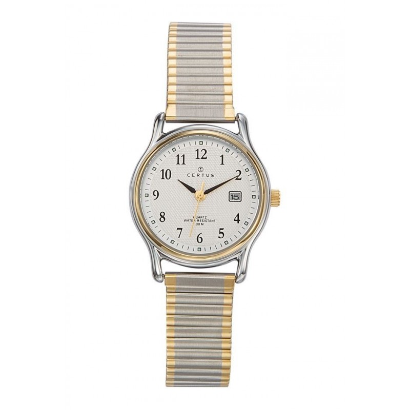Certus Montre Femme Acier Bicolore Extensible 642319 Certus Montre Femme Acier Bicolore Extensible 642319