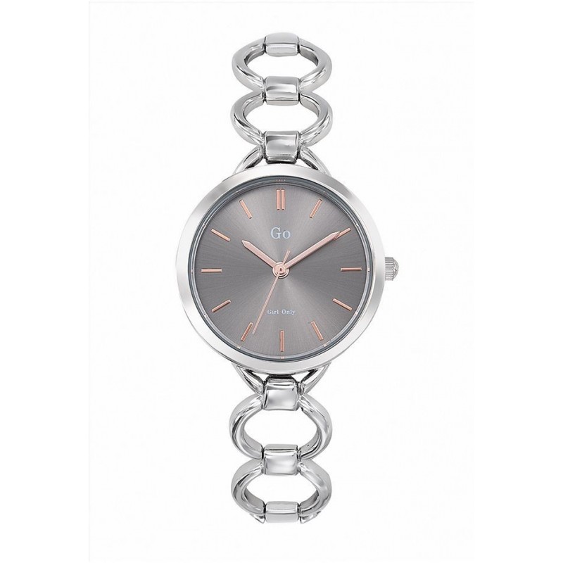 Go Girl Montre Femme Acier Cadran Gris 695212 Go Girl Montre Femme Acier Cadran Gris 695212