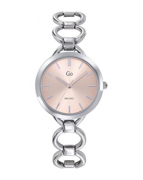 copy of Go Girl Montre Femme Acier Doré Cuir Noir 699296