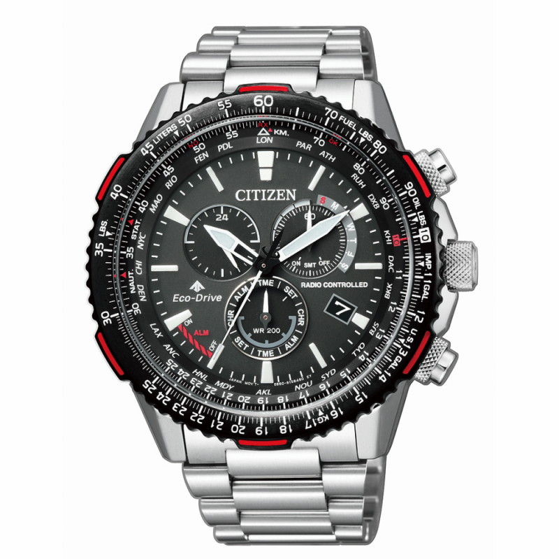 Citizen Montre Homme Eco Drive Promaster Chrono Acier - CB5001-57E Citizen Montre Homme Eco Drive Promaster Chrono Acier - CB5001-57E
