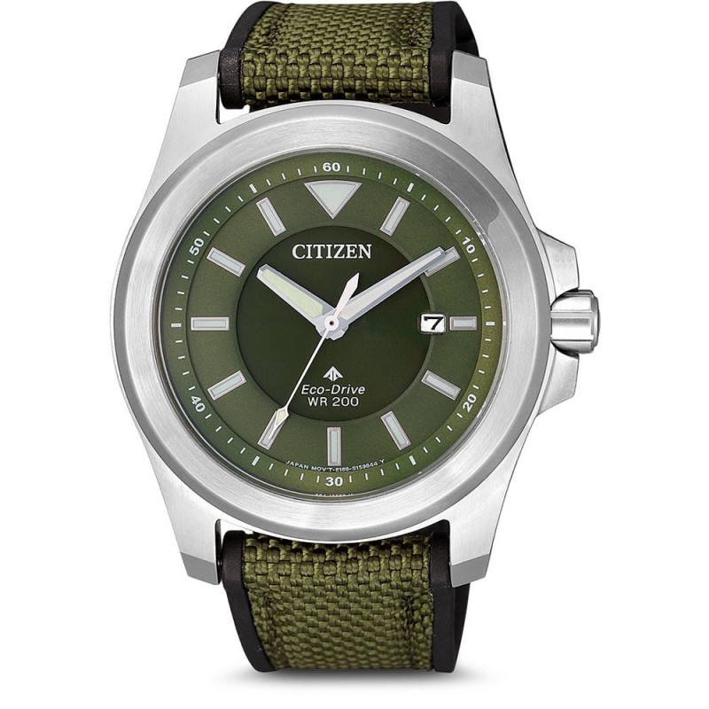 Citizen Montre Homme Promaster Land Nylon Vert - BN0211-09X Citizen Montre Homme Promaster Land Nylon Vert - BN0211-09X