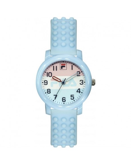 Montre Mixte Fila Quartz  Bracelet Bleu Cadran Multicolor-38-203-002