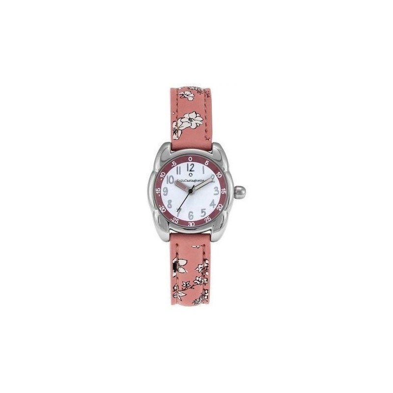 Montre Fille LuluCastagnette Quartz Bracelet Rose Cadran Blanc-38914 Montre Fille LuluCastagnette Quartz Bracelet Rose Cadran Blanc-38914
