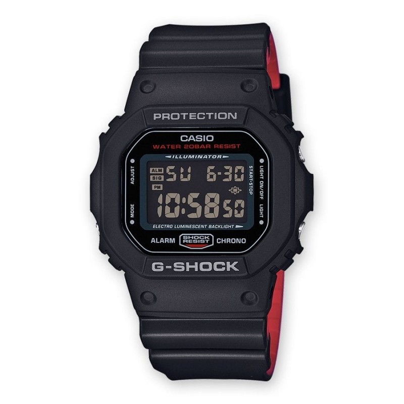 Montre Casio homme Résine Noir DW5600HR-1ER Sport Montre Casio homme Résine Noir DW5600HR-1ER Sport
