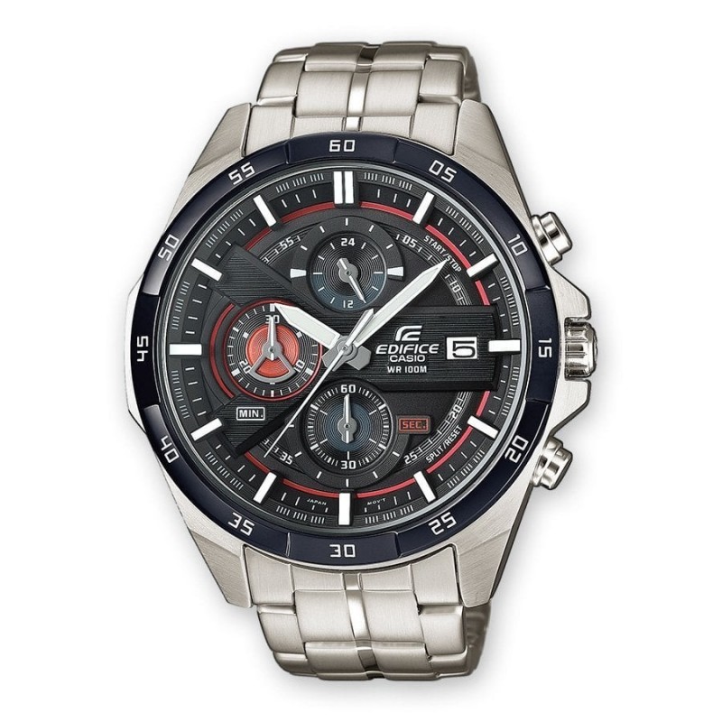 Montre Casio Homme Edifice Chrono Acier EFR556DB-1AVUEF Sport - 100 Mètres Montre Casio Homme Edifice Chrono Acier EFR556DB-1AVUEF Sport - 100 Mètres