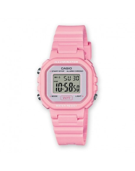 Montre Casio Junior Chrono Résine Rose LA20WH-4A1EF