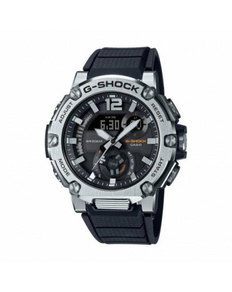 Casio G-Shock G-Steel Montre Homme Bluetooth Acier Silicone Noir GST-B300S-1AER