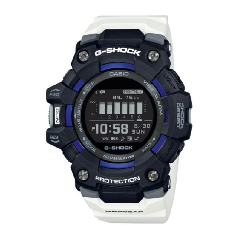 Montre casio g shock blanche hot sale