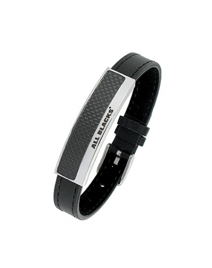 All blacks Bracelet Homme Cuir Noir 682080